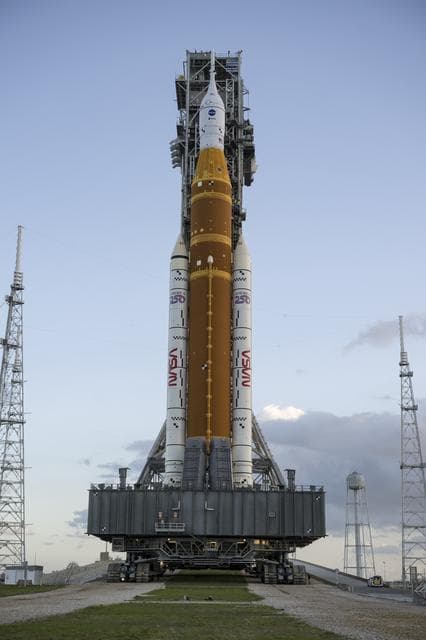 NASA image: Artemis II Rollout