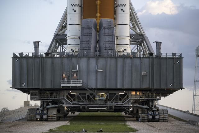 NASA image: Artemis II Rollout