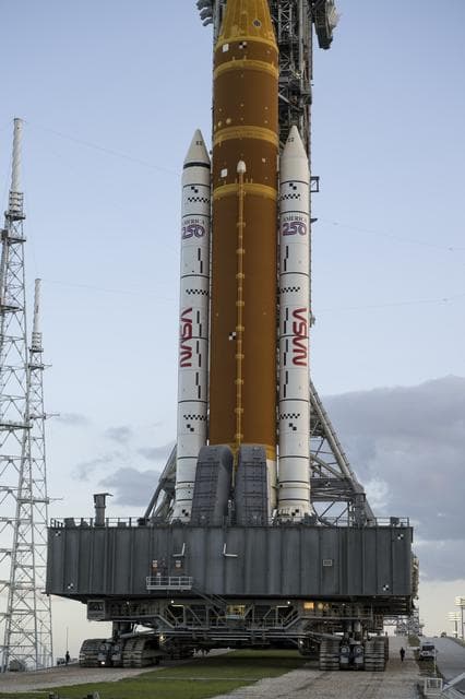 NASA image: Artemis II Rollout