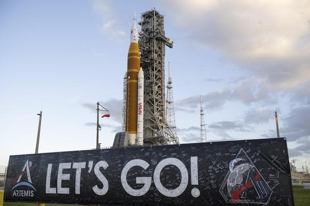 NASA image: Artemis II Rollout