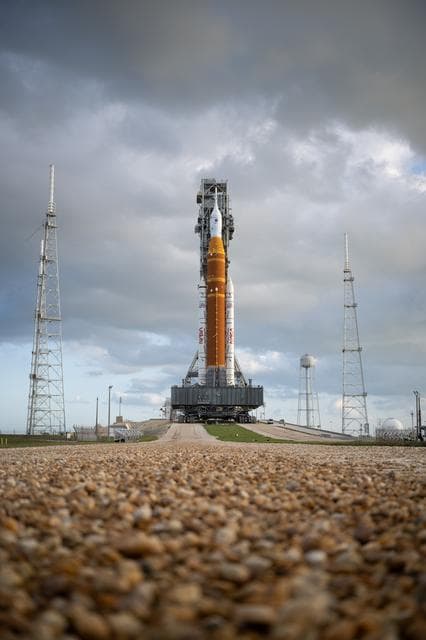 NASA image: Artemis II Rollout