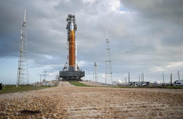 NASA image: Artemis II Rollout