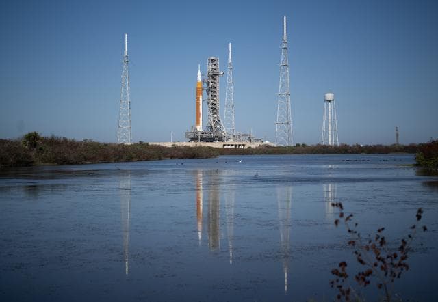 NASA image: Artemis II Rollout