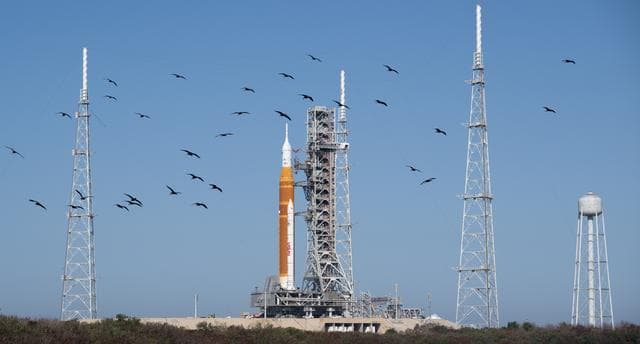 NASA image: Artemis II Rollout
