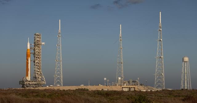 NASA image: Artemis II Rollout
