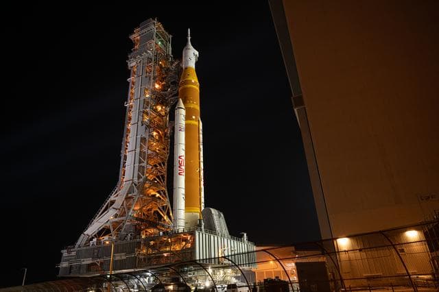 NASA image: Artemis II Rollout