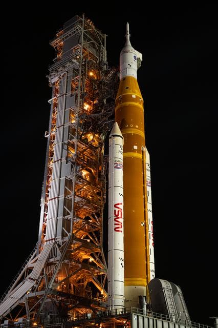 NASA image: Artemis II Rollout