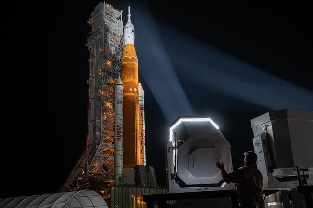 NASA image: Artemis II Rollout
