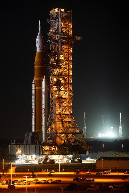 NASA image: Artemis II Rollout