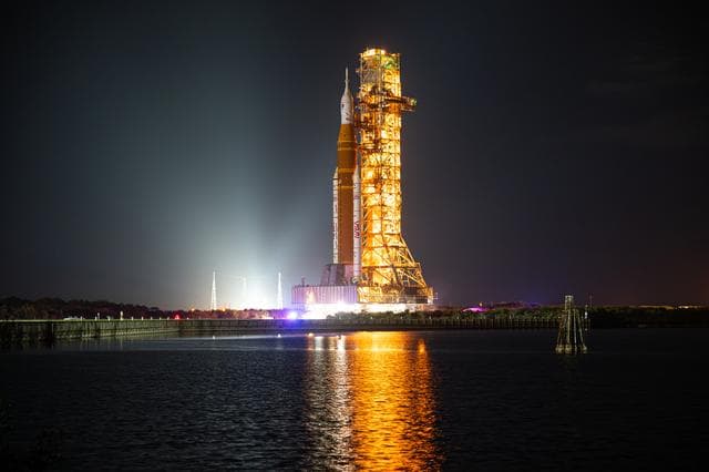 NASA image: Artemis II Rollout