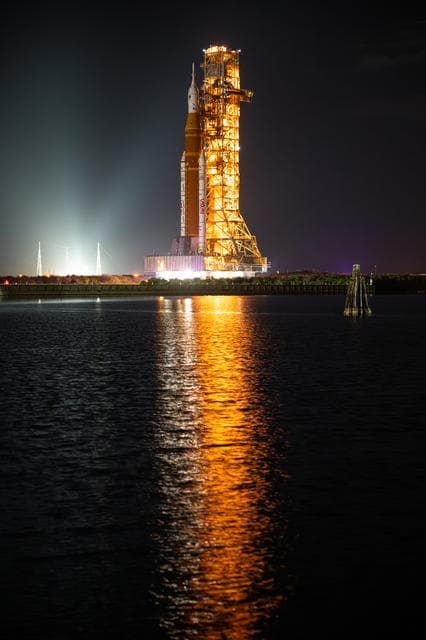 NASA image: Artemis II Rollout