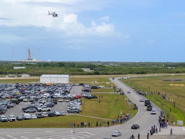 NASA image: Artemis II Walkout