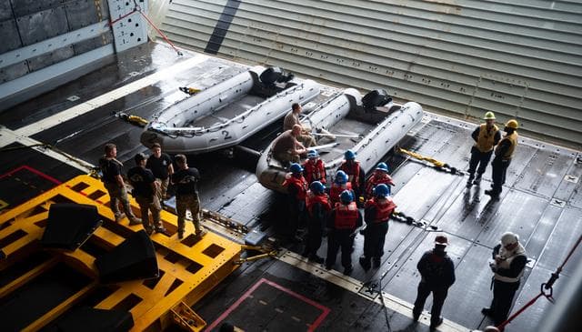 NASA image: Artemis II Recovery Preparations