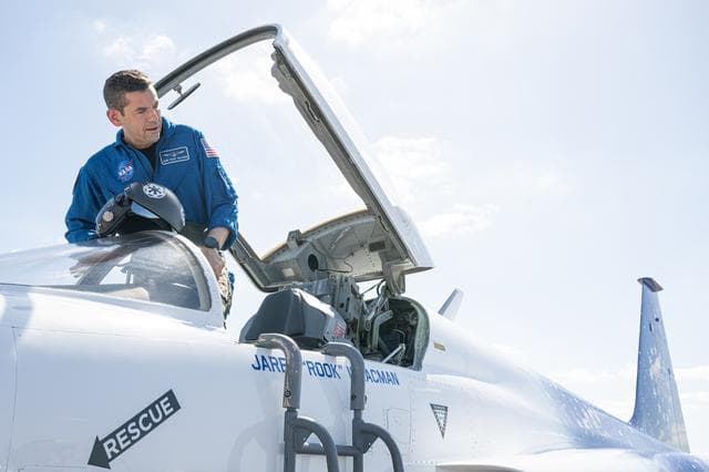 NASA image: Administrator Isaacman at SUN 'n FUN