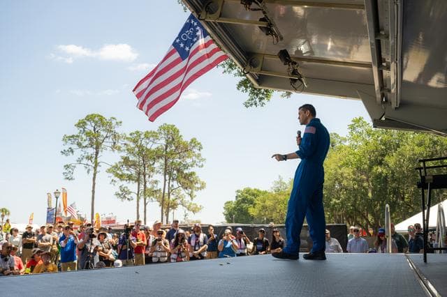 NASA image: Administrator Isaacman at SUN 'n FUN