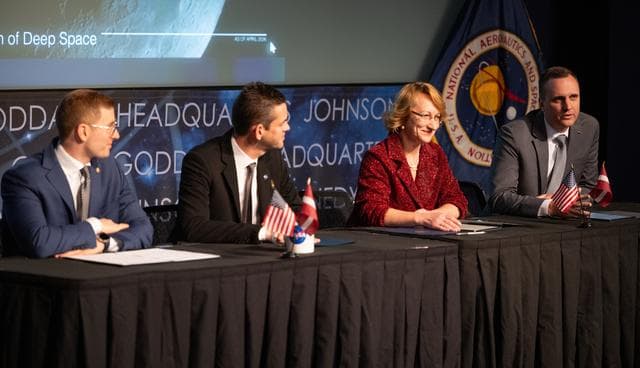 NASA image: Republic of Latvia Artemis Accords Signing