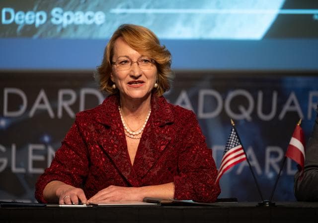 NASA image: Republic of Latvia Artemis Accords Signing