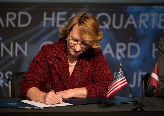 Republic of Latvia Artemis Accords Signing