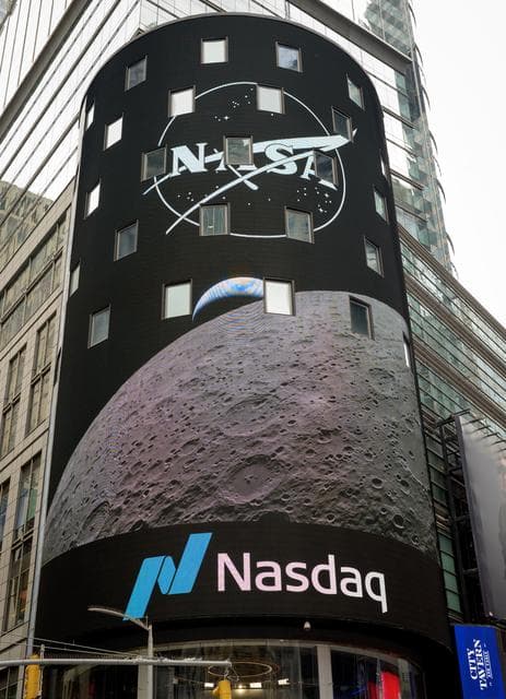 NASA image: NASA Artemis II Crew Rings Nasdaq Closing Bell