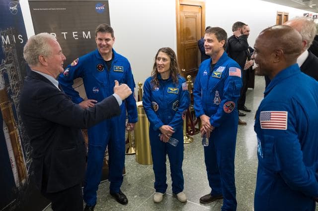 NASA image: Artemis II Crew on Capitol Hill 
