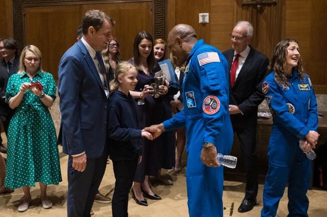NASA image: Artemis II Crew on Capitol Hill 
