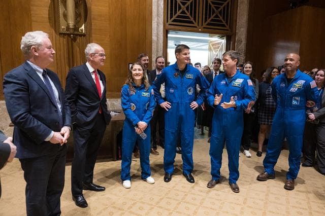 NASA image: Artemis II Crew on Capitol Hill 