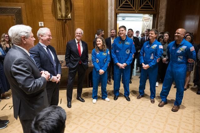 NASA image: Artemis II Crew on Capitol Hill 