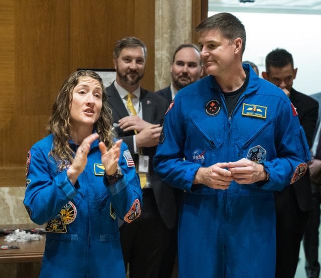 NASA image: Artemis II Crew on Capitol Hill 