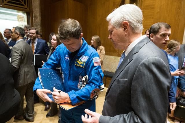 NASA image: Artemis II Crew on Capitol Hill 