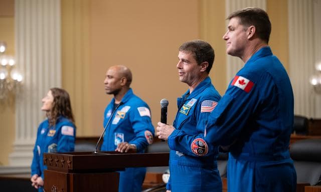 NASA image: Artemis II Crew on Capitol Hill 