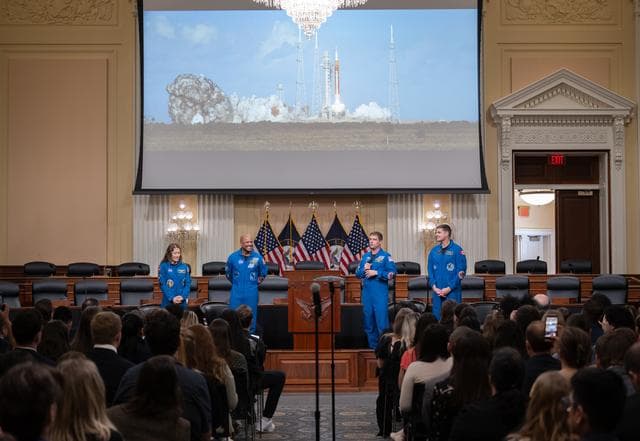 NASA image: Artemis II Crew on Capitol Hill 