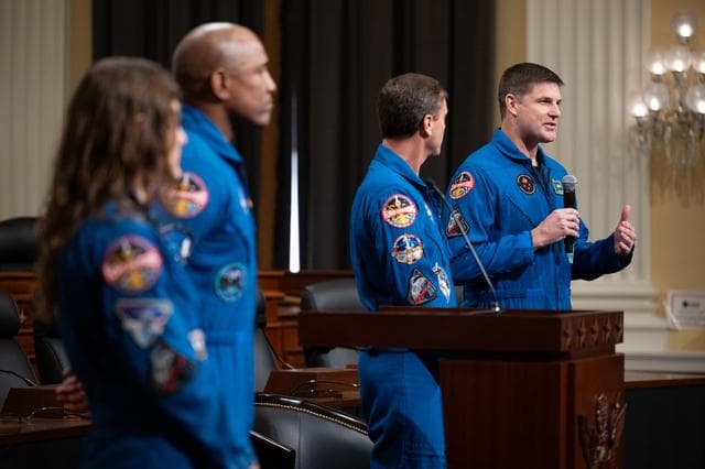 NASA image: Artemis II Crew on Capitol Hill 