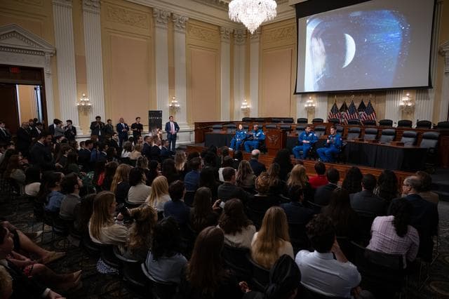 NASA image: Artemis II Crew on Capitol Hill 