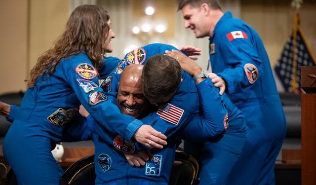 NASA image: Artemis II Crew on Capitol Hill 