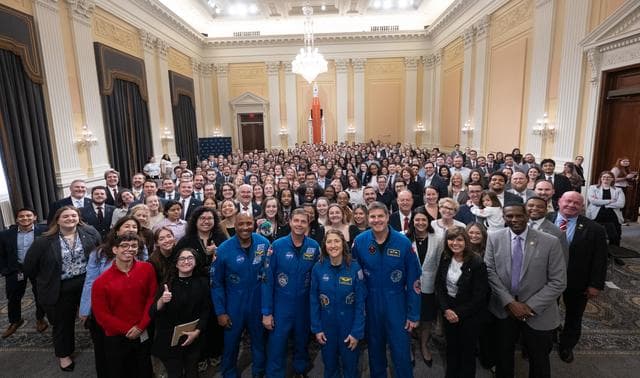 NASA image: Artemis II Crew on Capitol Hill 