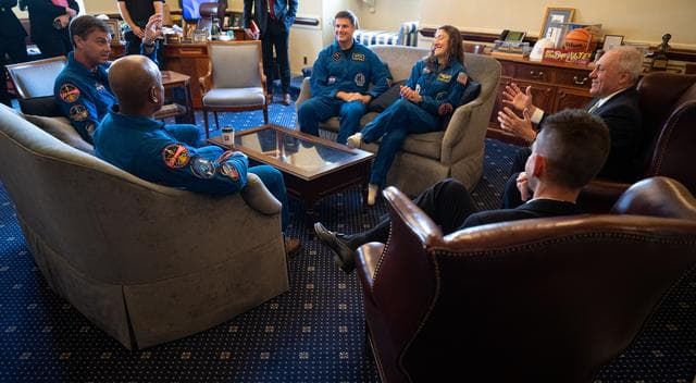 NASA image: Artemis II Crew on Capitol Hill 