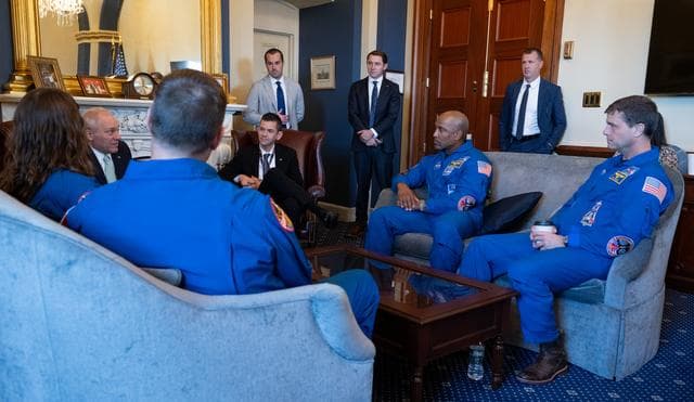 NASA image: Artemis II Crew on Capitol Hill 