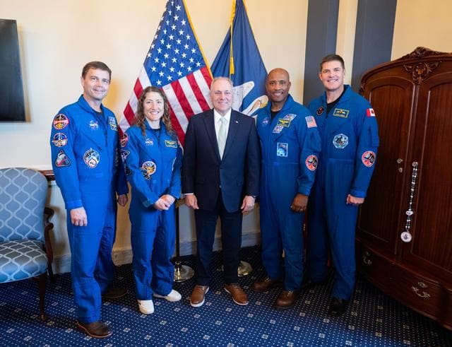 NASA image: Artemis II Crew on Capitol Hill 