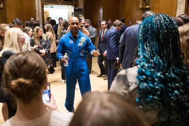 NASA image: Artemis II Crew on Capitol Hill 