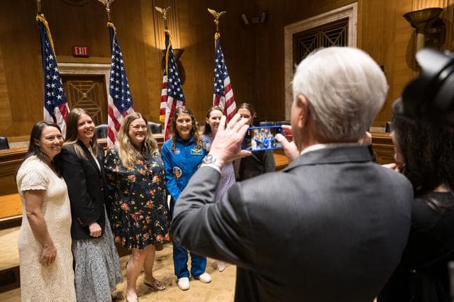 NASA image: Artemis II Crew on Capitol Hill 