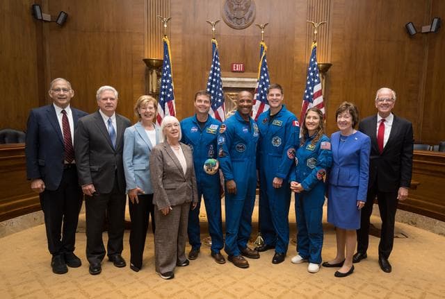 NASA image: Artemis II Crew on Capitol Hill 