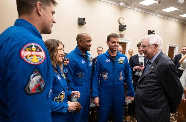 NASA image: Artemis II Crew on Capitol Hill 