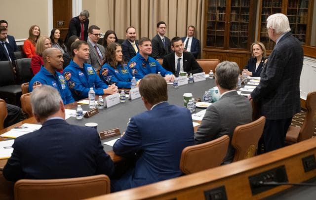 NASA image: Artemis II Crew on Capitol Hill 