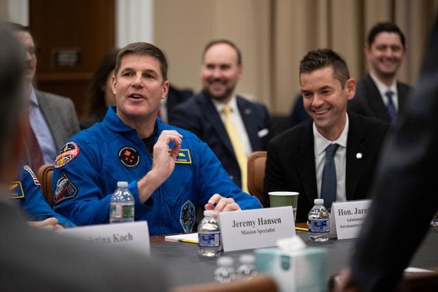 NASA image: Artemis II Crew on Capitol Hill 