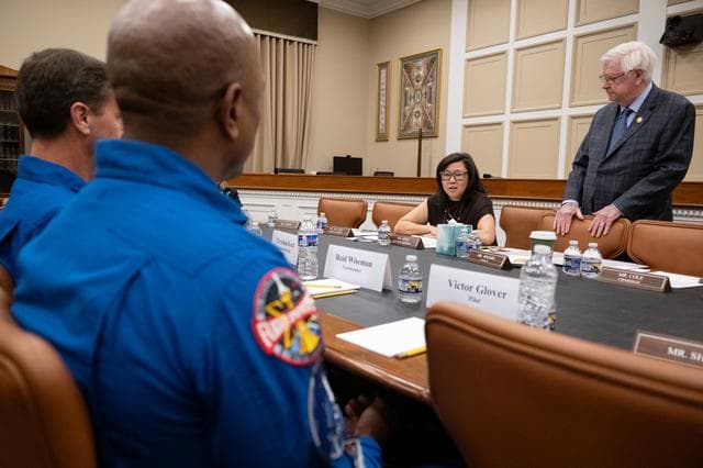 NASA image: Artemis II Crew on Capitol Hill 