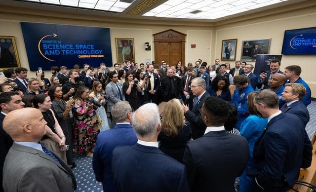 NASA image: Artemis II Crew on Capitol Hill 