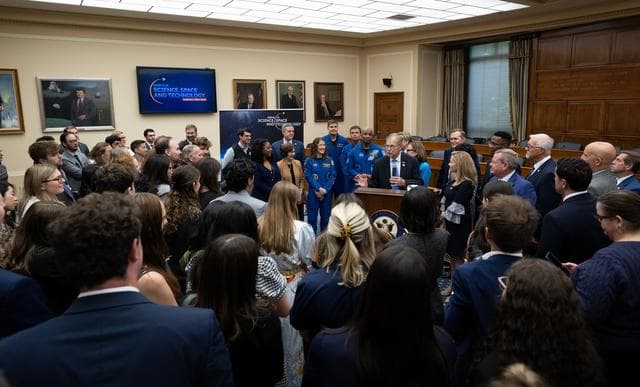 NASA image: Artemis II Crew on Capitol Hill 