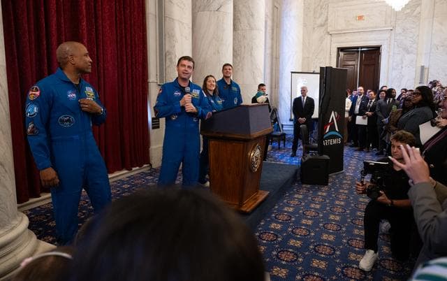 NASA image: Artemis II Crew on Capitol Hill 