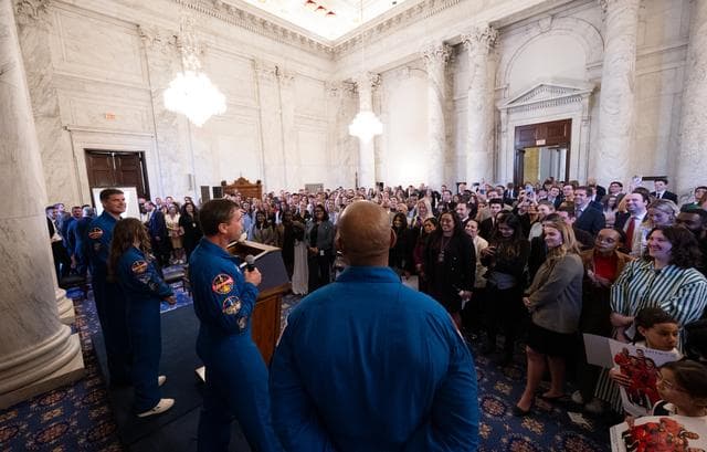 NASA image: Artemis II Crew on Capitol Hill 