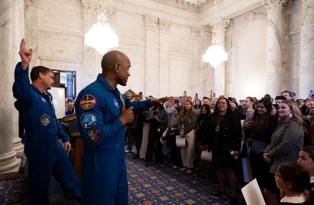 NASA image: Artemis II Crew on Capitol Hill 